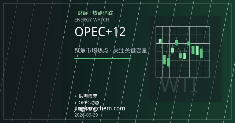 OPEC+ 12月小幅增产遇上对俄制裁：原油市场定价的两股力量